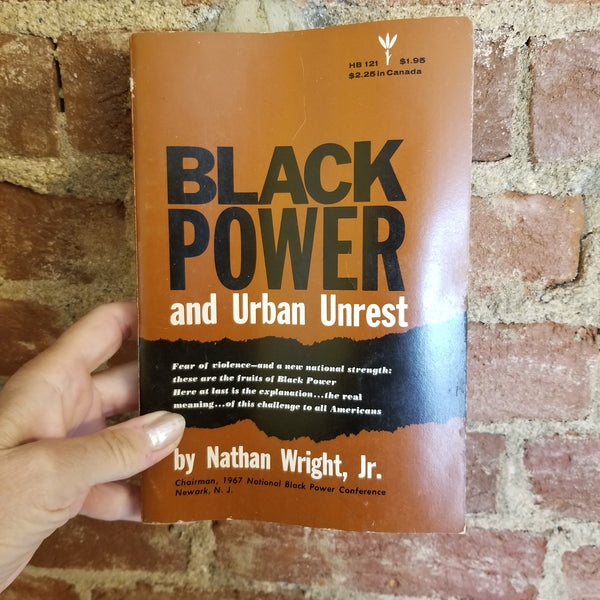 Black Power and Urban Unrest - Nathan Wright Jr. 1968 Hawthorn Books vintage paperback