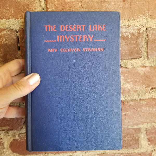 The Desert Lake Mystery: A Lynn MacDonald Mystery - Kay Cleaver Strahan 1936 Grosset & Dunlap vintage hardback