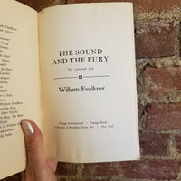 The Sound and the Fury - William Faulkner 1984 Vintage paperback