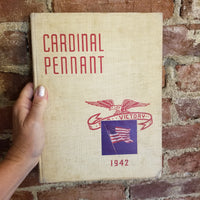 Wauwatosa High School -Cardinal Pennant - Wauwatosa, Wisconsin 1942 Yearbook hardback