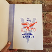 Wauwatosa High School -Cardinal Pennant - Wauwatosa, Wisconsin 1942 Yearbook hardback