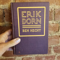 Erik Dorn - Ben Hecht 1921 G.P. Putnam & Sons First edition vintage hardback