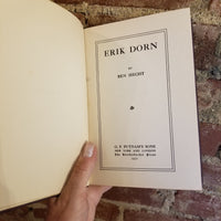 Erik Dorn - Ben Hecht 1921 G.P. Putnam & Sons First edition vintage hardback