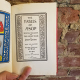 The Fables of Aesop - Joseph Jacobs 1945 The Macmillan Co vintage hardback