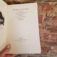 Dumas on Food (Selections from Le Grand Dictionnaire de Cuisine) - Alexandre Dumas 1978 Folio Society hardback w slipcase