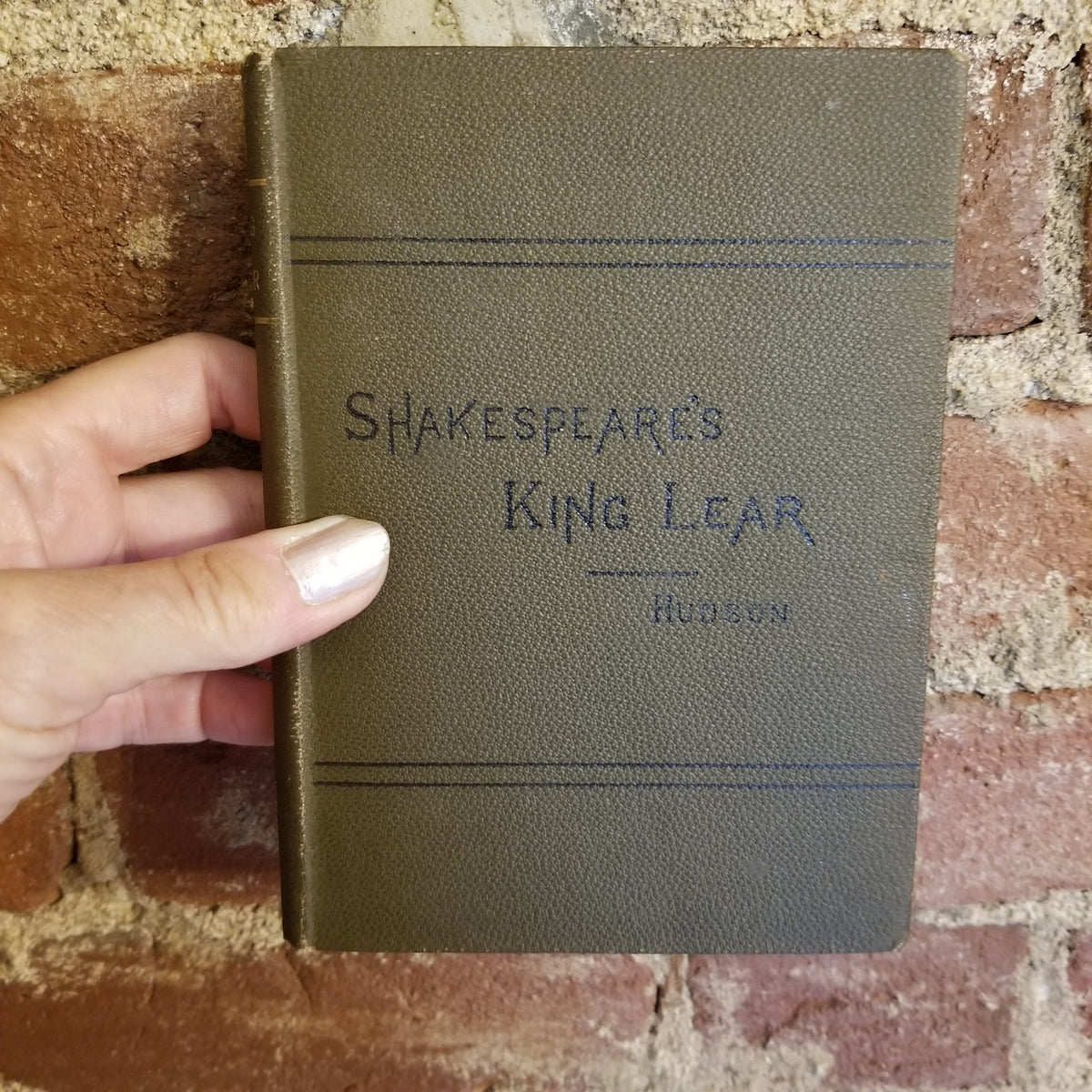 Shakespeare's Tragedy of King Lear - Henry Hudson 1889 Ginn & Co vinta ...