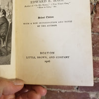 The Man Without A Country - Edward Everett Hale 1906 Little, Brown & Co school edition vintage hardback