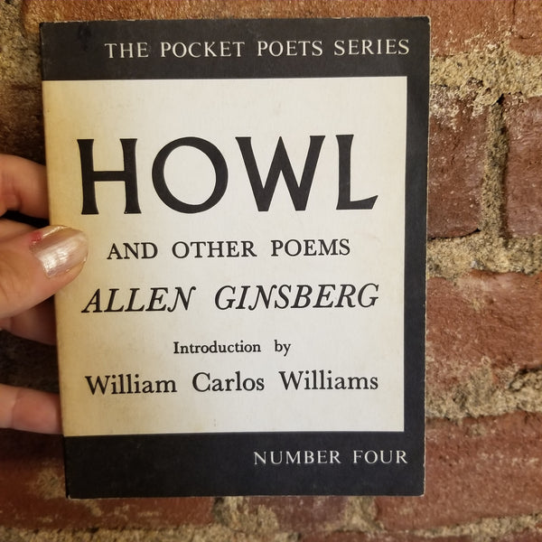Howl and Other Poems - Allen Ginsberg 1971 City Lights Books 24th printing vintage paperback