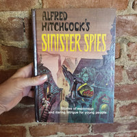 Alfred Hitchcock's Sinister Spies - Alfred Hitchcock 1966 Random House vintage hardback