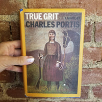 True Grit - Charles Portis 1968 Simon & Schuster Book Club edition vintage hardback