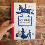 King Arthur and his Knights - Henry Frith 1955 Junior Deluxe edition hardback