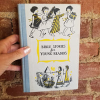 Bible Stories for Young Readers - April Oursler Armstrong 1951 Junior Deluxe Edition vintage hardback