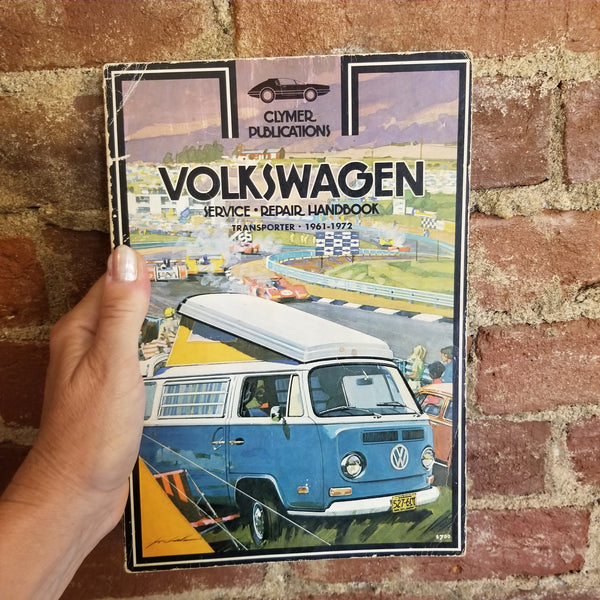 Volkswagen Service- Repair Handbook Transporter 1961-1972 - 1972 Clymer Publications vintage paperback