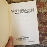 Volkswagen Service- Repair Handbook Transporter 1961-1972 - 1972 Clymer Publications vintage paperback