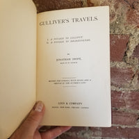 Gulliver's Travels - Jonathan Swift - Paths to Knowledge- 1886 Ginn & Co vintage hardback
