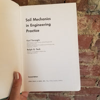 Soil Mechanics in Engineering Practice - Karl Terzagh 1948 John Wiley & Sons vintage hardback