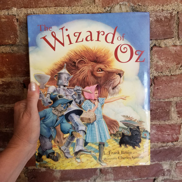 The Wizard of Oz Junior Deluxe Edition - L. Frank Baum, Charles Santore -1991 Sterling Children's Books illustrated hardback