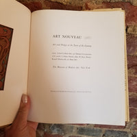 Art Nouveau; Art And Design At The Turn Of The Century - Peter Howard Selz 1959 Museum of Modern Art 1st edition vintage hardback