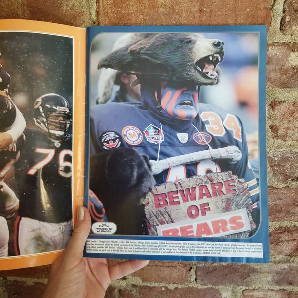 2006-07 Chicago Bears NFC Champions Magazine Super Bowl XLI Grossman  Urlacher