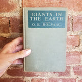 Giants in the Earth -O.E. Rølvaag - 1929 A.L. Burt Co vintage hardback