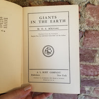 Giants in the Earth -O.E. Rølvaag - 1929 A.L. Burt Co vintage hardback