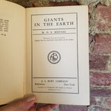 Giants in the Earth -O.E. Rølvaag - 1929 A.L. Burt Co vintage hardback