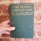 The Benson Murder Case - S.S. Van Dine 1926 A.L. Burt Co vintage hardback
