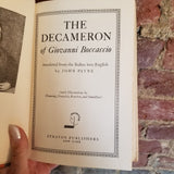 The Decameron of Giovanni Boccaccio - Giovanni Boccaccio, John Payne 1947 Stravon Publishers 6th printing vintage hardback