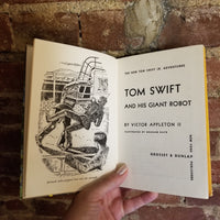 Tom Swift and His Giant Robot - Victor Appleton II - 1954 Grosset & Dunlap vintage hardback