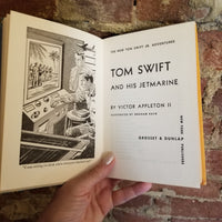 Tom Swift and His Jetmarine - Victor Appleton II - 1954 Grosset & Dunlap vintage hardback