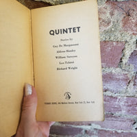 Quintet- Five Great Novels, Five Great Authors -Various 1961 Pyramid vintage paperback