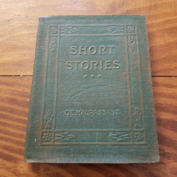 Short Stories - Guy De Maupassant- (1920)  Little Leather Library vintage softcover