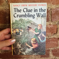 The Clue in the Crumbling Wall - Carolyn Keene 1945 Grosset & Dunlap vintage hardback