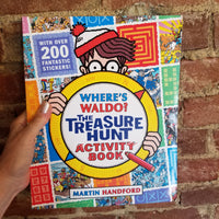 Where's Waldo? The Treasure Hunt: Activity Book - Martin Handford 2016 Candlewick Press paperback
