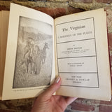 The Virginian: A Horseman of the Plains - Owen Wister 1911 The Macmillan Co vintage hardback)