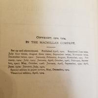 The Virginian: A Horseman of the Plains - Owen Wister 1911 The Macmillan Co vintage hardback)