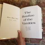 The Bonfire of the Vanities - Tom Wolfe 1987 Farrar, Straus & Giroux 1st printing vintage hardback