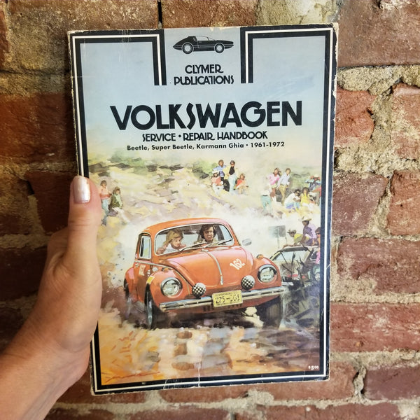 Volkswagen Service- Repair Handbook  1961-1972 - 1972 Clymer Publications vintage paperback