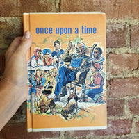 Once Upon A Time (Collier's Junior Classics: The Young Folks Shelf of Books #2) - Margaret E. Martignoni 1962 vintage hardback