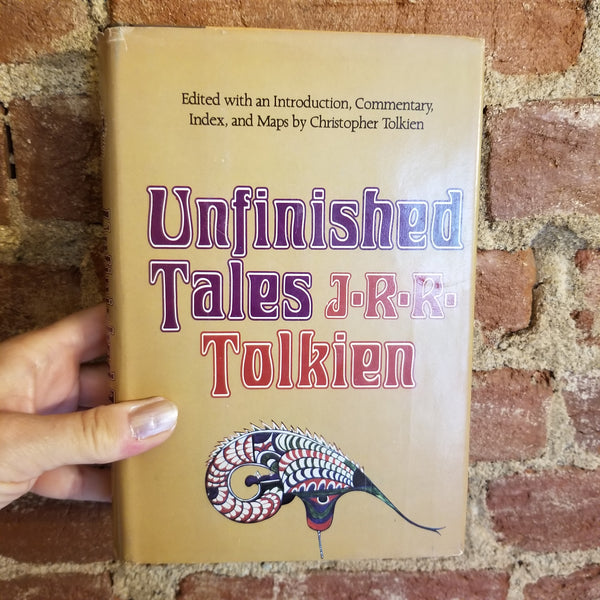 Unfinished Tales of Númenor and Middle-Earth -  J.R.R. Tolkien, Christopher Tolkien 1980 Houghton Mifflin hardback