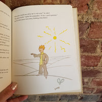 The Little Prince - Antoine de Saint-Exupéry 1943 Harcourt, Brace & World vintage HBDJ w tan cloth