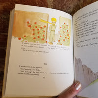 The Little Prince - Antoine de Saint-Exupéry 1943 Harcourt, Brace & World vintage HBDJ w tan cloth