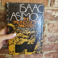 The Far Ends of Time and Earth - Isaac Asimov 1979 Doubleday & Co vintage HCDJ