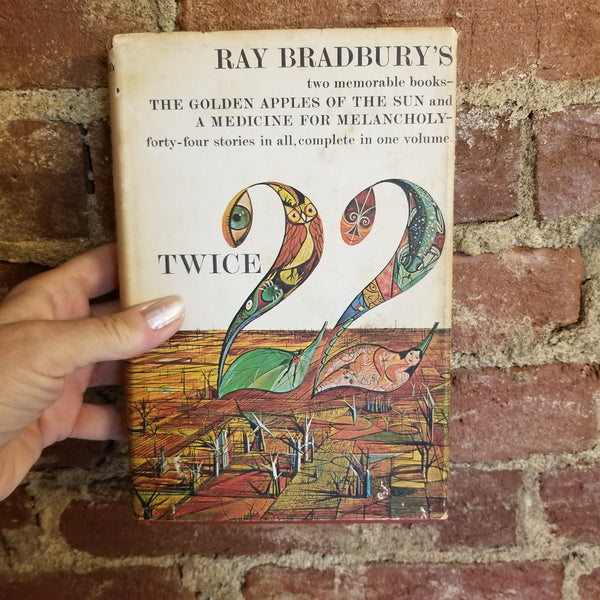 Twice 22: The Golden Apples of the Sun / A Medicine for Melancholy - Ray Bradbury 1966 Doubleday & Co vintage BCE HBDJ