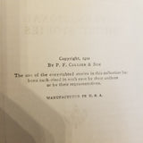 International Short Stories: American - Francis Reynolds 1910 P.F. Collier & Sons vintage hardback