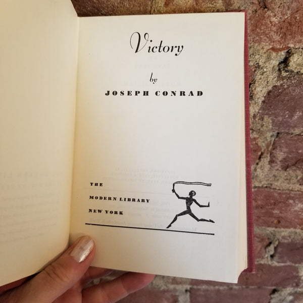 Victory - Joseph Conrad 1921 Modern Library vintage hardback ...