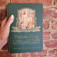 Picture-Story Life of Christ - Elsie E. Egermeier 1947 The Warner Press vintage hardback