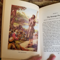 Picture-Story Life of Christ - Elsie E. Egermeier 1947 The Warner Press vintage hardback