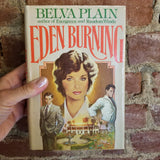 Eden Burning - Belva Plain 1982 Delacorte Press vintage BCE HBDJ