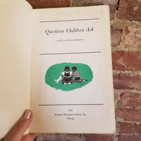 Questions Children Ask (Child Horizons) - Edith Bonhivert 1961 Standard Education Society vintage HB